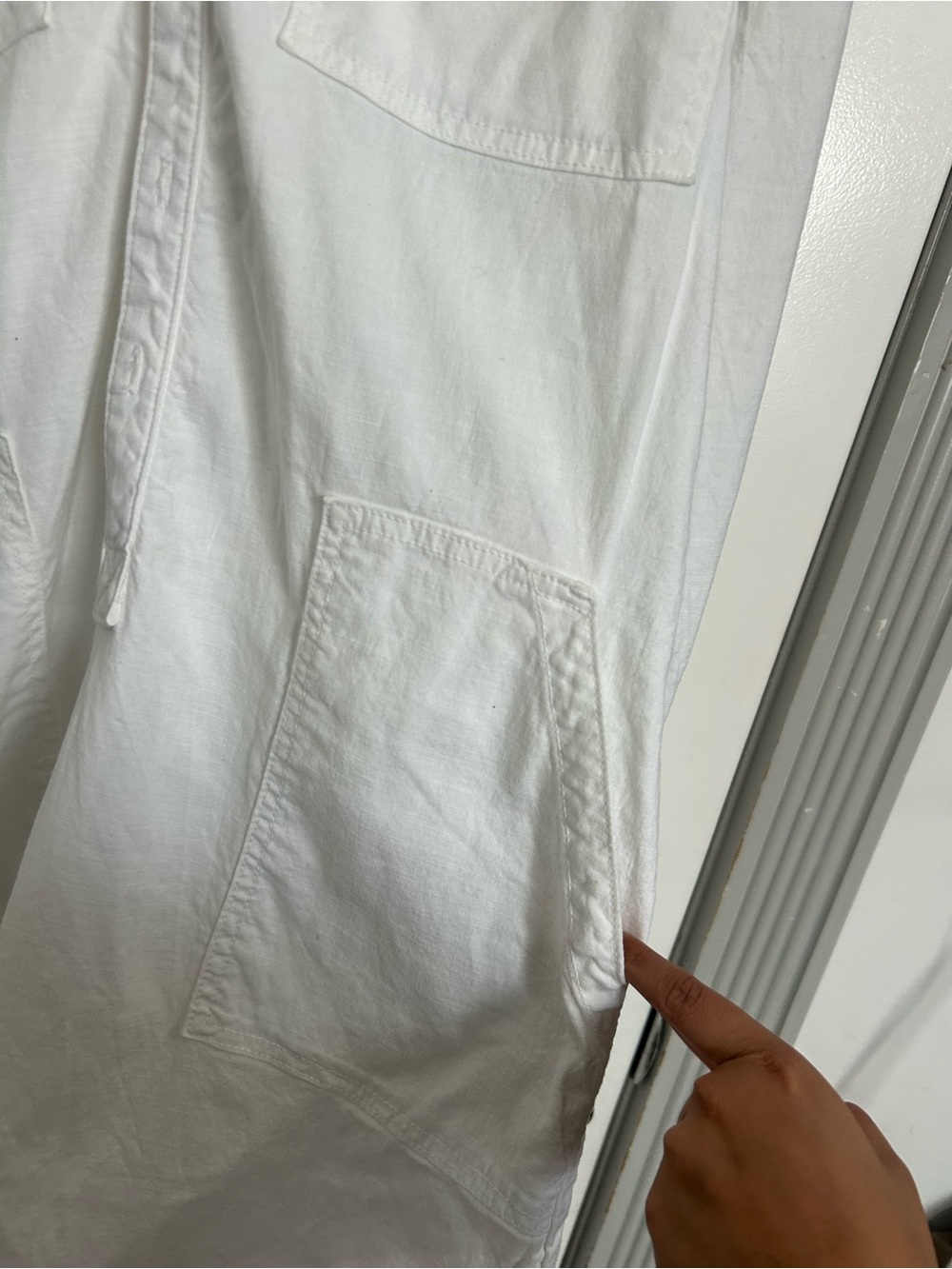 Frank & Eileen Italian Performance Linen Dress size Size S Chic Preppy Coastal - Picture 13 of 16